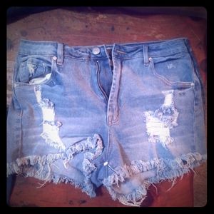 Different size women's shorts